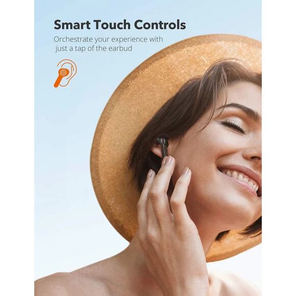 SoundLiberty 53 Wireless Earbuds Bluetooth 5.0 Headphones IPX8 Waterproof 50Hour - Picture 5 of 8